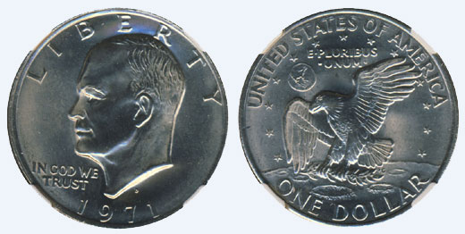 1971 Eisenhower Dollar 1971 Eisenhower Dollar