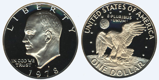 1978 Eisenhower Dollar